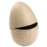 Pudełko w kształcie jajka (m) 9 x 9 x 13cm BT018, Decopatch