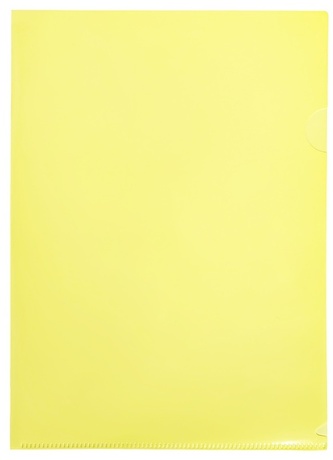 Ofertówka A4 L PP Pastel Żółty op. 8 szt., Biurfol