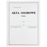 Akta osobowe A4 białe, Rexus