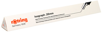 Tuszograf Isograph 0.35mm, Rotring