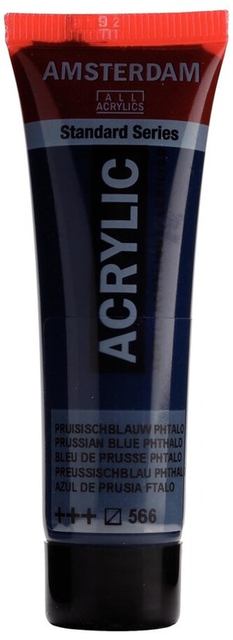 Farba akrylowa nr 566 prussian blue phthalo 20ml, Amsterdam