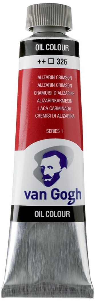 Farba olejna Van Gogh, 40ml Alizarin Crimson 326, Talens