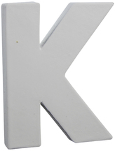 Litera 3D mała 12cm "K" AC740 C, Decopatch