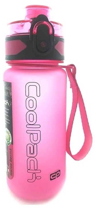 Bidon 400 ml Brisk mini różowy CoolPack, Patio