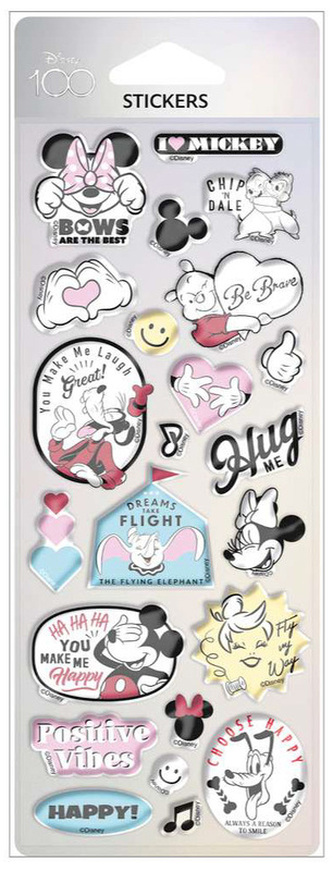 Naklejki Pop Up Disney 100 OC wzór 2 CoolPack, Patio