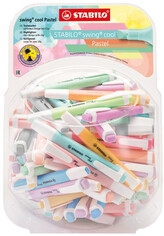 Zakreślacz Swing Cool Pastel op. 100 szt, Stabilo