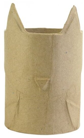 Pojemnik na przybory biurowe kubek kot 8 x 8 x 12,5 cm. AC801 C, Decopatch