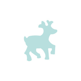 Dziurkacz ozdob. 1,5cm jelonek, Dp Craft