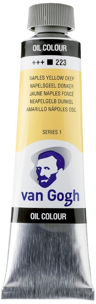 Farba olejna Van Gogh, 40ml Naples Yellow Deep 223, Talens