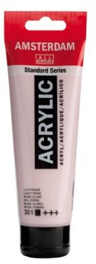 Farba akrylowa nr 361 light rose 120ml, Amsterdam