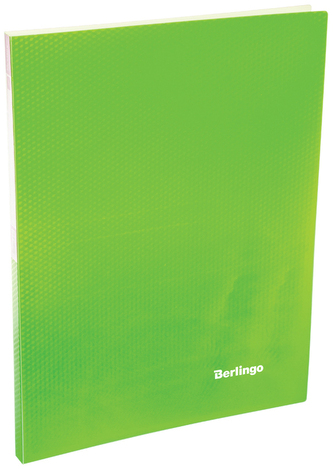 Segregator Neon 17 mm, neonowy zielony, Berlingo