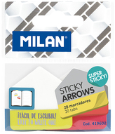 Zakładki indeks strzałki, Milan