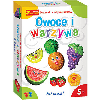 Zestaw kreatywny Warzywa i owoce, Ranok-Creative