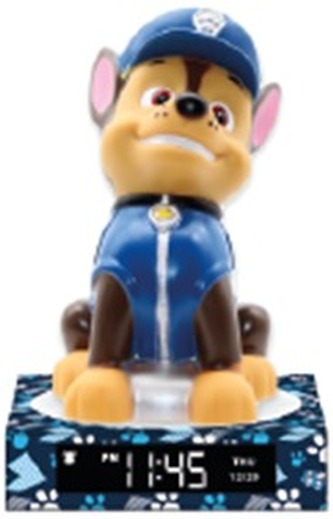 Lampka 3D z budzikiem Psi Patrol, Kids