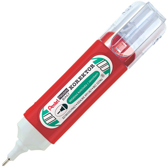 Korektor w długopisie precyzyjny 12 ml ZLC31, Pentel
