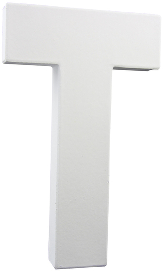 Litera 3D duża 20cm „T” AC719 C, Decopatch