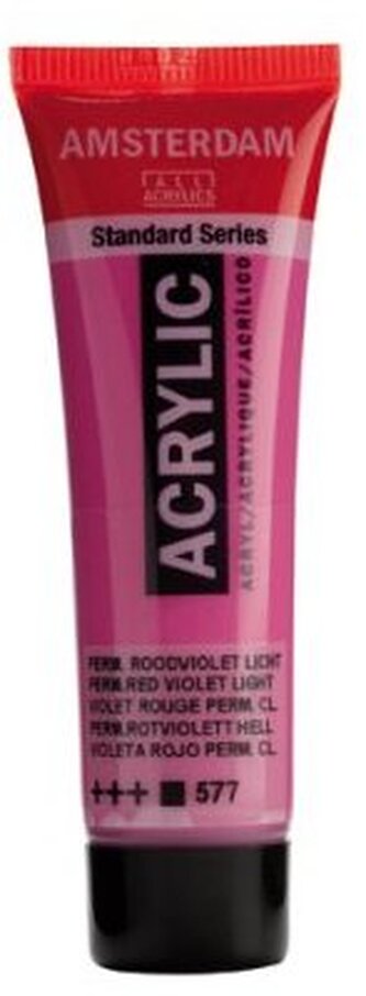Farba akrylowa nr 577 perm.red violet light 20ml, Amsterdam