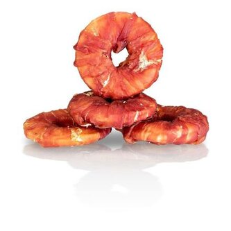 KIDDOG BUFFET kachní masíčko na buvolím kroužku 9 cm [1ks]