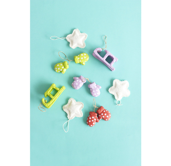 Sanki do zawieszania 10 x 3,5 x 4 cm. NO047 C, Decopatch