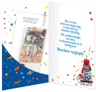 Karnet z kopertą Dziecięcy 17-6036, Argus