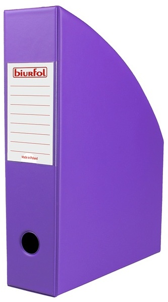 Pojemnik na czasopisma 7cm fiolet.(violet) KSE-35-05, Biurfol