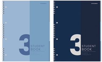 Kołonotes B5 100k 70g 3 przedmioty, Top 2000