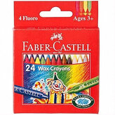 Kredki woskowe 24-kol. Faber-Castell