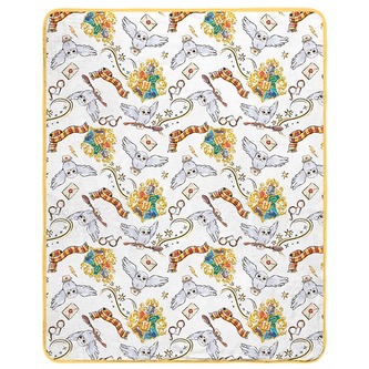 ABYstyle Deka s Hedvikou, šálou a erbem, Harry Potter