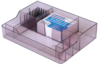 Przybornnik biurkowy z jeżem dymny 7478001PL-02, Donau