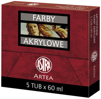 Farba akrylowa Artea ugier  tuba 60 ml, Astra
