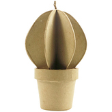 Figura Kaktus w doniczce okrągły 12 x 20 x 12cm HD039, Decopatch