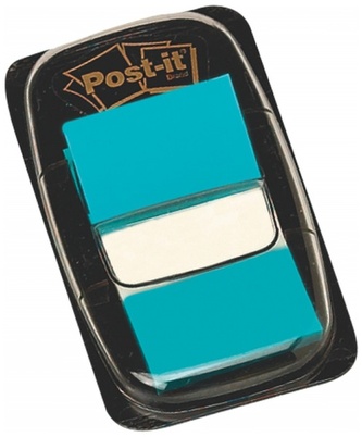 Zakładki indeksowe 25 x 43 mm jas.-nieb. 50 szt., Post-it 3M