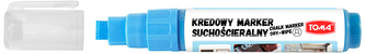 Marker suchościeralny 5x8mm niebieski, Toma