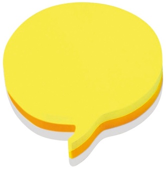 Notes samoprzyl. CHMURKA  225k. Post-it 3M