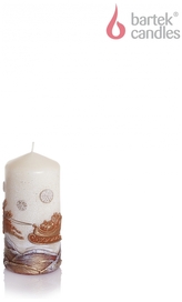 Świeca Renifer słupek écru, Bartek Candles