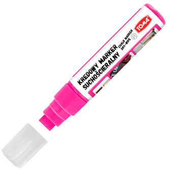 Marker suchościeralny 8x15mm różowy, Toma