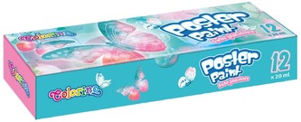 Farby plakatowe 12-kol. 20 ml Dreams Colorino, Patio