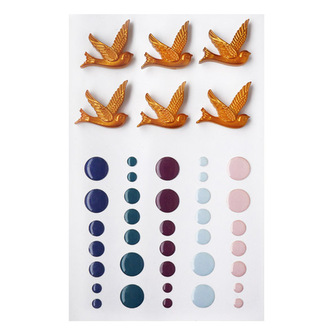 Ozdoby samoprzylepne 41-el. 103 x 190 x 7 mm, Incood