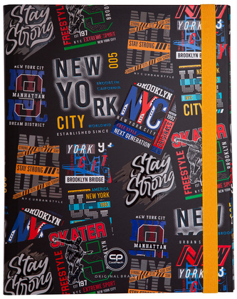 Teczka z gumką A4 szeroka Big City CoolPack, Patio