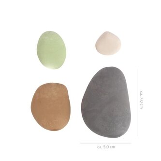 Gumki do ścierania kamyki 4 szt Lucky Cat, Trendhaus