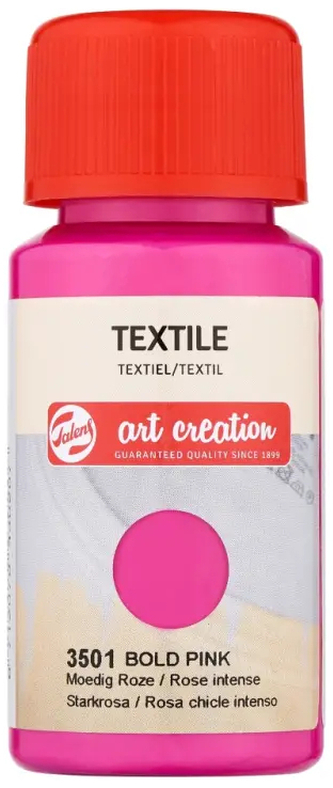 Farba do tkanin Textile Colour 50 ml Bold Pink, Art Creation