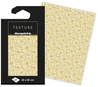 Papier do decoupage teksturowany 40 x 60 cm TD790 C, Decopatch