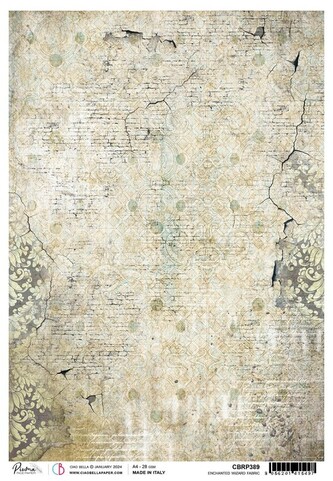 Papier ryżowy A4 Enchanted Wizard Fabric, Stamperia