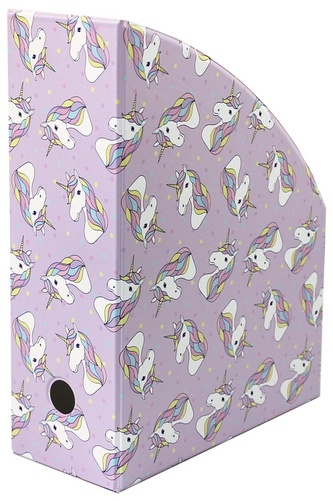 Pojemnik na dokumenty 10 cm z nadrukiem Unicorn, Biurfol