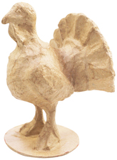 Figura Indyczka 8,5 cm AP169C, Decopatch