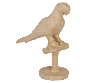 Papuga z masy papierowej 13 x 13 x 6 cm AP199C, Decopatch