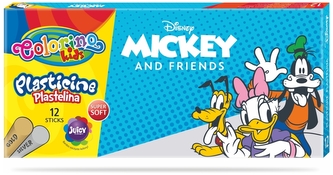 Plastelina 12-kol. Disney Kids Colorino Mickey, Patio