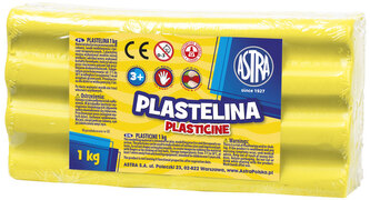 Plastelina cytryn. 1 kg 303111004, Astra