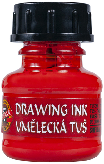 Tusz kreślarski pomarańcz ciem.20g, Koh-I-Noor