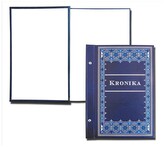 Kronika 250x345 pion. malowana granat. Warta